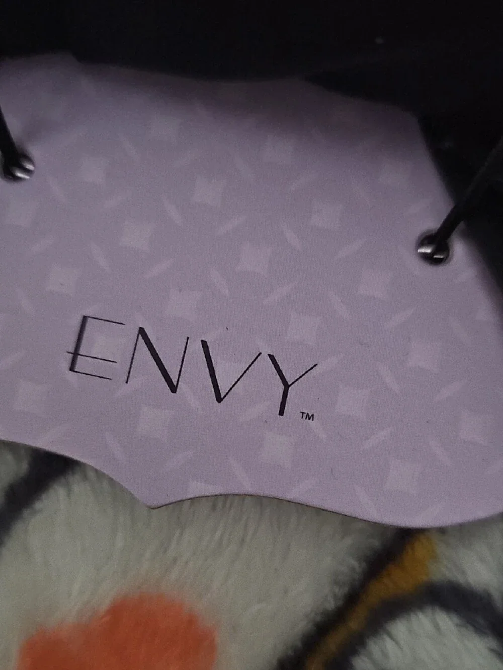 envy Black Knotted Headband with Black Faceted Jewels
